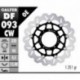 DF093CW - DISCO FRENO FLOTTANTE WAVE COMPLETO (C. ALU.) 320x4,5mm HONDA VFR 1200 2017- ANTERIORE