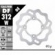 DF312W - DISCO FRENO FISSO WAVE 210x4mm SUZUKI RGV 250 (91) POSTERIORE