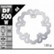 DF500W - DISCO FRENO FISSO WAVE 267x5mm YAMAHA MAJESTY 250/400 04 ANTERIORE