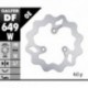 DF649W - DISCO FRENO FISSO WAVE 190x3,8mm PEUGEOT 50-125 GEO SV ANTERIORE