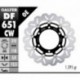 DF651CW - DISCO FRENO FLOTTANTE WAVE COMPLETO (C. ALU.) 310x5mm TRIUMPH DAYTONA 92 ANTERIORE