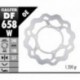 DF658W - DISCO FRENO FISSO WAVE 240x3,5mm YAMAHA DT50R (03-04) ANTERIORE