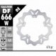 DF666W - DISCO FRENO FISSO WAVE 240x4mm PIAGGIO ANTERIORE