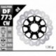 DF773CW - DISCO FRENO FLOTTANTE WAVE COMPLETO (C. ALU.) 305x4,5mm DUCATI HYPERMOTARD 07 ANTERIORE