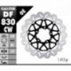 DF830CW - DISCO FRENO FLOTTANTE WAVE COMPLETO (C. ALU.) 320x5mm MV AUGUSTA BRUTALE / F-3 / RIVALE ANTERIORE