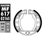 MF617G2165 - GANASCE FRENO GZ 617-MOTO VESPA/PIAGGIO ANTERIORE