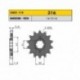 31615 - Pignone in Acciaio Sunstar Passo 520 con 15 denti