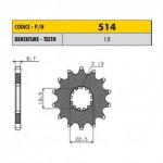 51415 - Pignone in Acciaio Sunstar Passo 530 con 15 denti