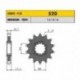 52015 - Pignone in Acciaio Sunstar Passo 530 con 15 denti