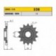 52815 - Pignone in Acciaio Sunstar Passo 530 con 15 denti