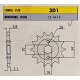 3D113 - Pignone in Acciaio Sunstar Passo 520 con 13 denti