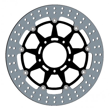 STX136 - DISCO FRENO ANTERIORE SINISTRO TONDO FLOTTANTE STX