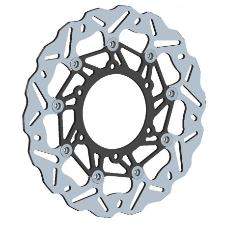 WK142L - DISCO FRENO ANTERIORE SINISTRO WAVE MARGHERITA FLOTTANTE SK2 D. 310