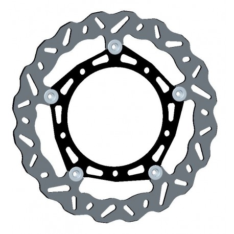 WK148R - DISCO FRENO ANTERIORE DESTRO WAVE MARGHERITA FLOTTANTE SK2 D. 282