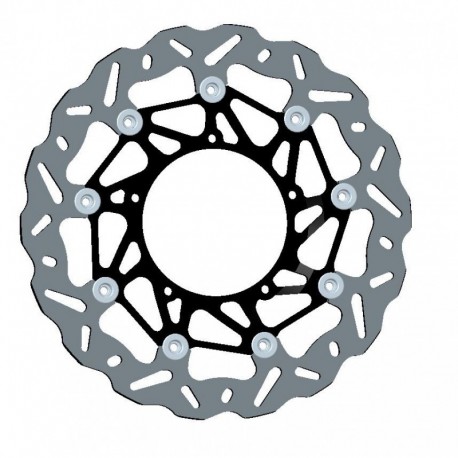 WK151L - DISCO FRENO ANTERIORE SINISTRO WAVE MARGHERITA FLOTTANTE SK2 D. 296
