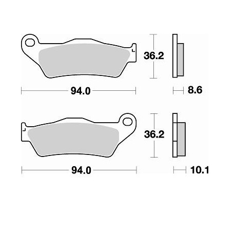 794CM56 - PASTIGLIE SINTERIZZATE POSTERIORE DESTRO CM56