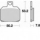 828CM56 - PASTIGLIE SINTERIZZATE ANTERIORE SINISTRO CM56