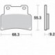 933CM55 - PASTIGLIE SINTERIZZATE ANTERIORE DESTRO CM55