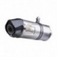 14175E - EXHAUST SLIP-ON LEOVINCE LV ONE EVO STAINLESS STEEL APPROVED